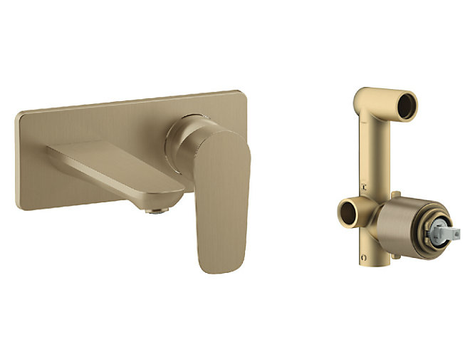 Kohler - Aleo+™  Wall Mount Single-control Basin Faucet Trim+valve